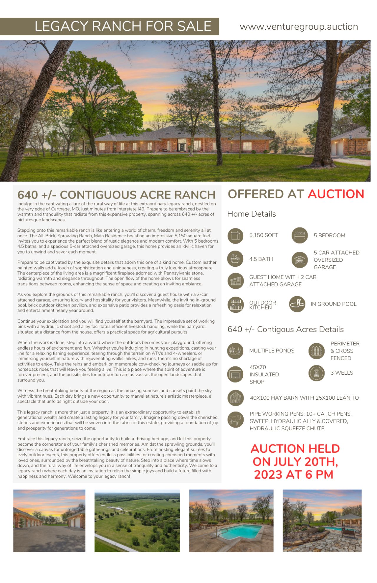 Venture Group Auctions